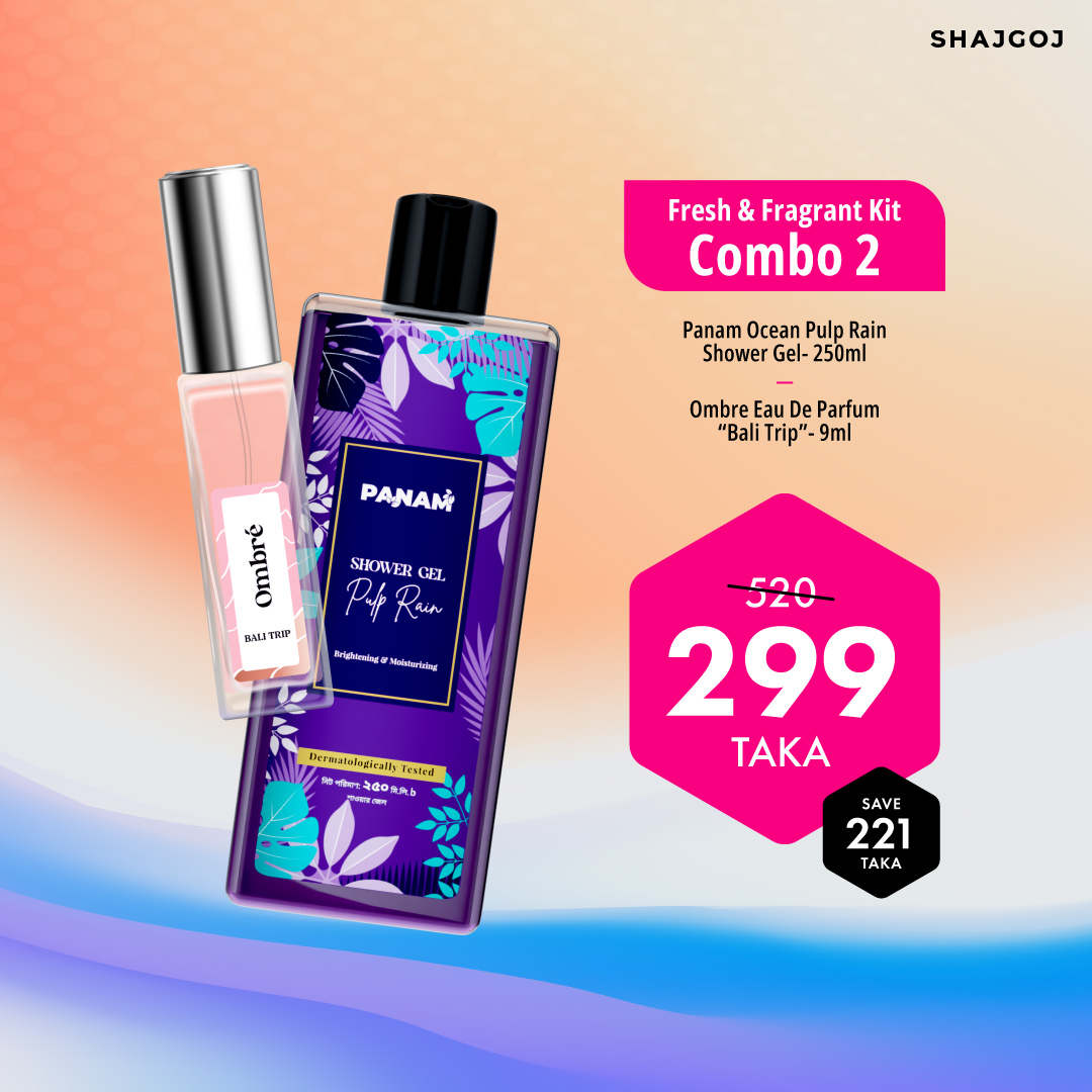 Fresh & Fragrant Kit 02 (Panam Shower Gel + Ombre Perfume)