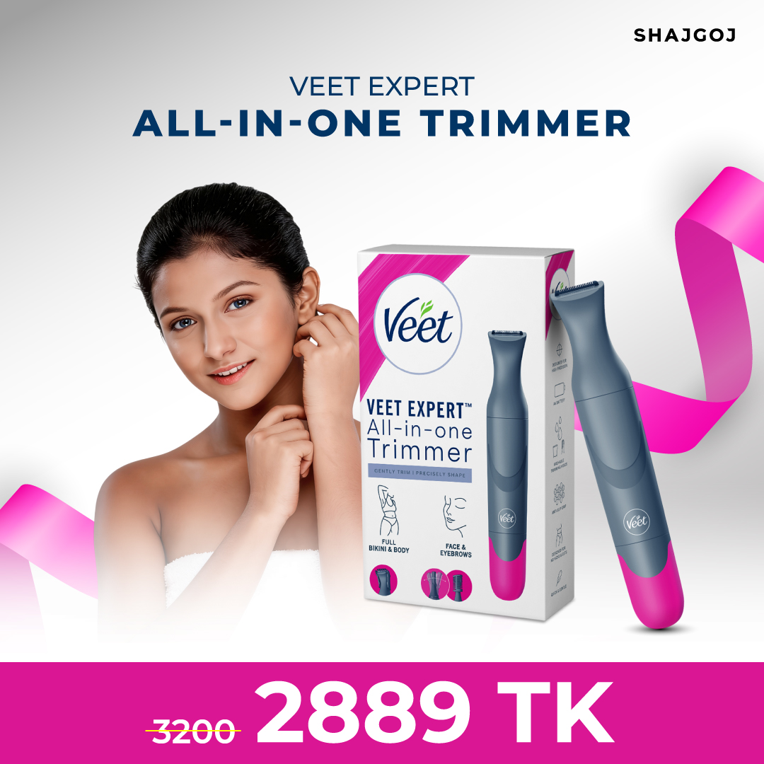 Veet Expert All-in-One Women's Trimmer Full Body, Bikini
